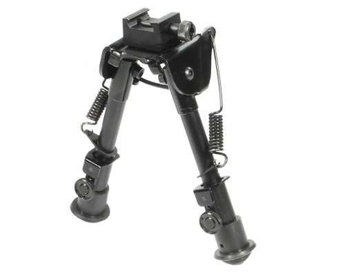 UTG Tactical Bipod OP-1 Sniper Low Profile Adjustable Height - Click Image to Close