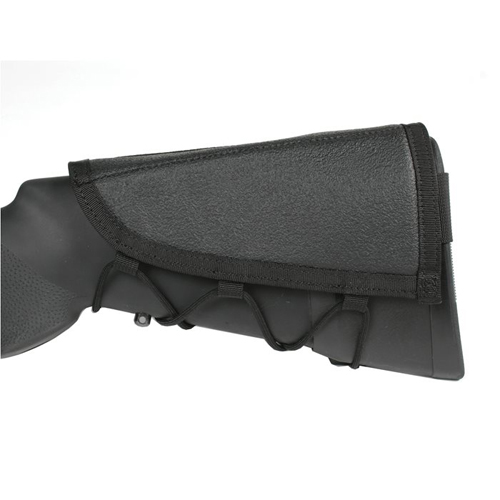 Blackhawk Tactical Adjustable Black Cheekpad w/ Ammo Holder - Click Image to Close