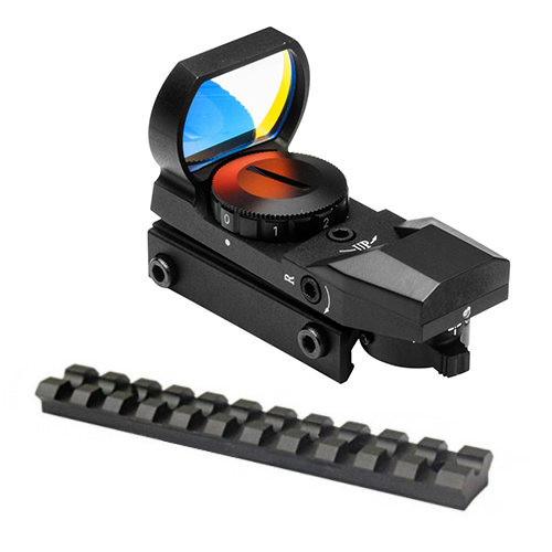 10/22 Combo #3 - Tactical Reflex Aiming Sight + Rail Mount - Click Image to Close