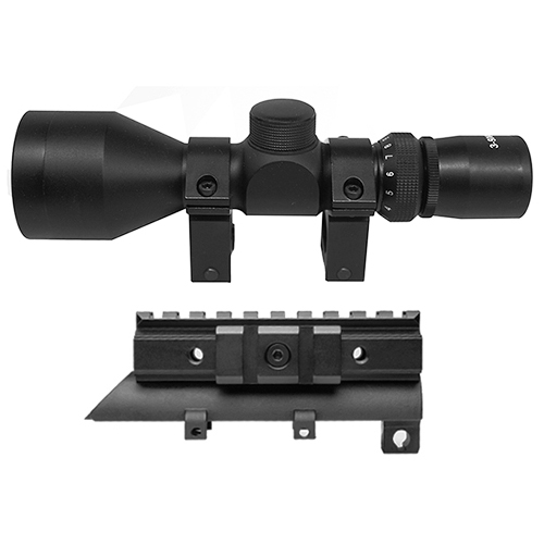 SKS Combo #9 - Multy Rail Mount + Compact 3-9x40 Scope + Rings - Click Image to Close