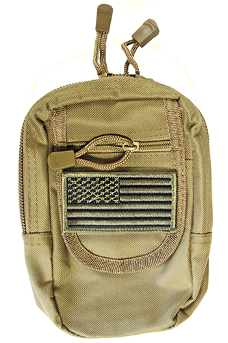 Concealed Carry MOLLE Utility Pouch fits Sub Compact Pistols - Click Image to Close