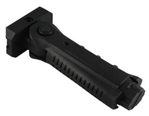 UTG 5 Postion Folding Vertical Foregrip For Picatinny Rails - Click Image to Close