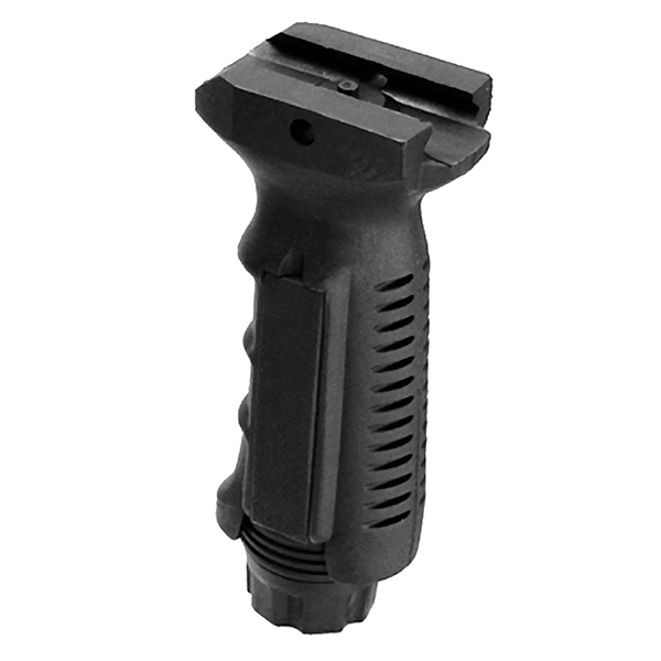 UTG Tactical Black Vertical Grip With Storage Compartment