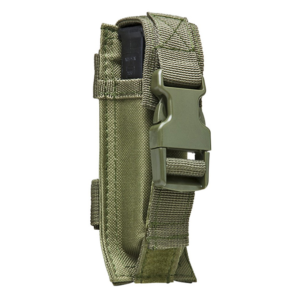 VISM Tactical Green MOLLE Single Magazine / Accessory Pouch