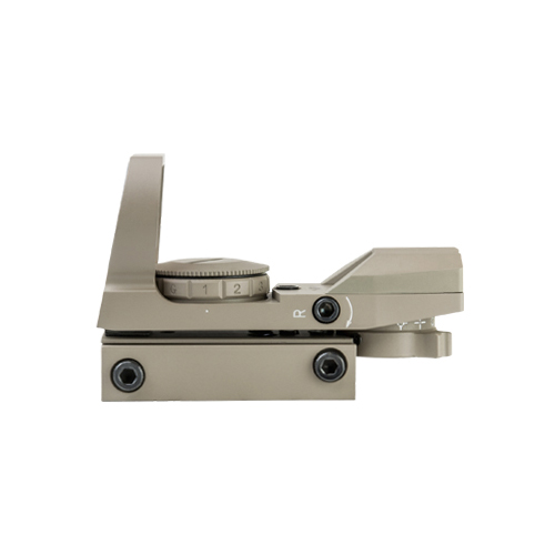 NcStar Tan Color Reflex Sight With 4 Reticle Patterns D4RGT - Click Image to Close