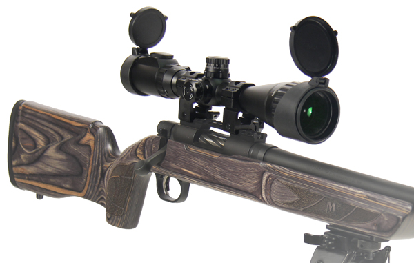 UTG 3-9X40 Hunter AO Mil-dot Reticle Rifle Scope w/ Ring Mounts