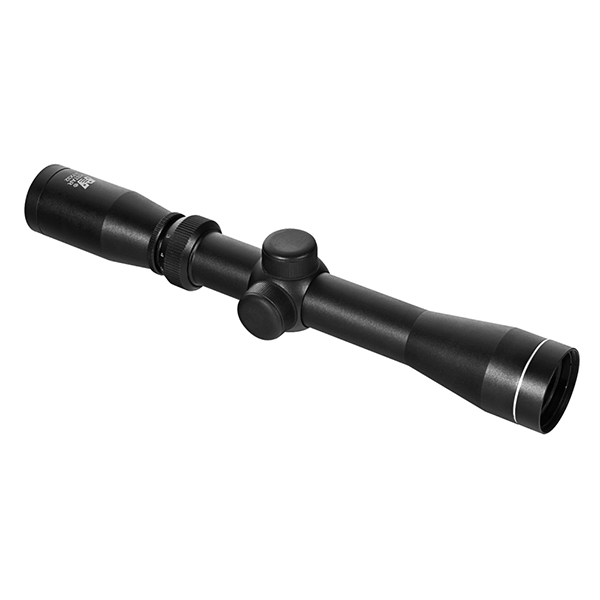 NcStar 2-7x32 Long Eye Relief Rifle Scope + Ring Mounts - Click Image to Close