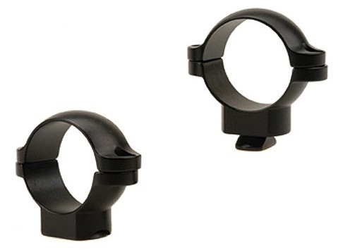 Leupold Standard 1 inch Medium STD Rings - Matte Black