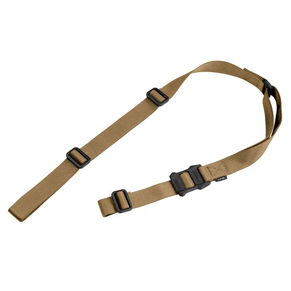 MAGPUL MS1 Coyote Brown 2 Point Rifle Sling Fits 1-1/4" Swivels - Click Image to Close