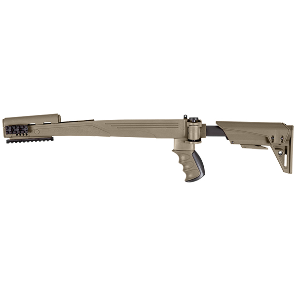 Made in USA - TactLite FDE Color Side Folding SKS Rifle Stock - Click Image to Close