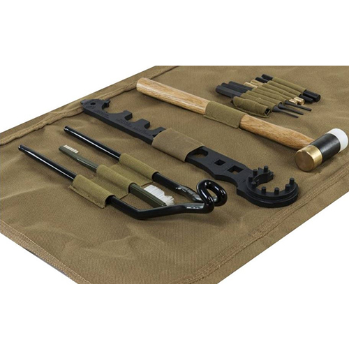 NcSTAR Armorers AR15 Tool Kit With Tan Storage / Cleaning Mat - Click Image to Close