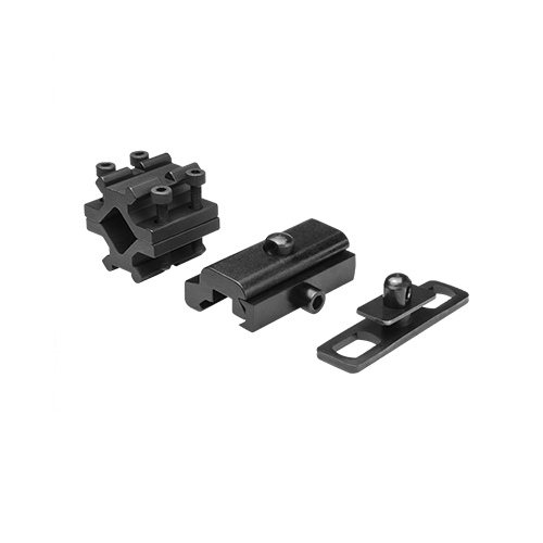 NcStar Precision Grade Fullsize Bipod with 3 Adapters / ABPGF2