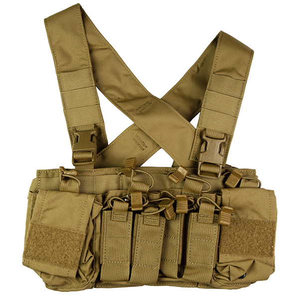 Haley Strategic D3CRX Coyote Brown Mag Carrier Chest Rig - Click Image to Close