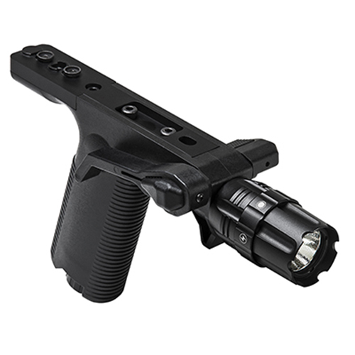 VISM Tactical Vertical Grip With LED Flashlight + KeyMod Mount - Click Image to Close