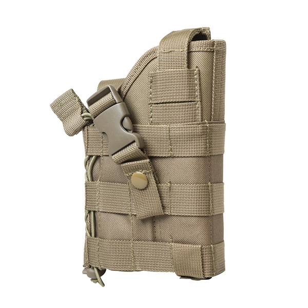 Tactical Ambidextrous MOLLE Pistol Holster - Multiple Colors - Click Image to Close