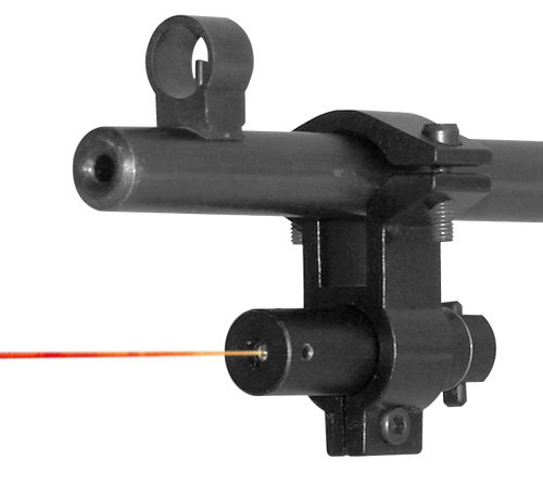 NcStar Red Laser w/ Universal Fit Barrel Clamp Mount - Click Image to Close