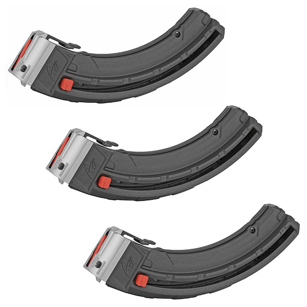 3 Pack - Butler Creek 25rd Magazine for Savage A17 .17 HMR Rifle
