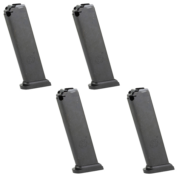 4 Pack HI-POINT 10rd 9mm Blued Steel Magazine for 995 Carbine - Click Image to Close