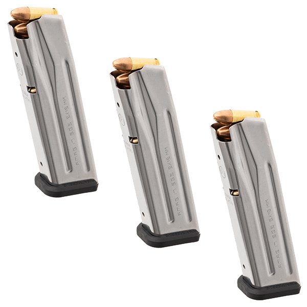 3 Pack SIG SAUER AMAG SG9 Stainless 17rd P320 M17 M18 Magazine