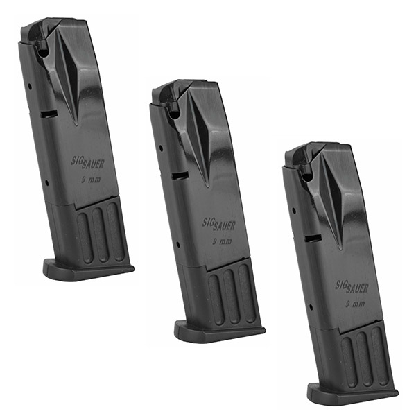 3 Pack Factory SIG SAUER P226 10rd .357 .40 Cal Magazine