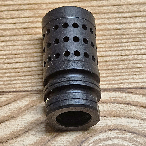 USA Made KAK 9mm Threaded 1/2x28 TPI Muzzle Brake Compensator USA Made KAK 9mm Threaded 1/2x28 TPI Muzzle Brake Compensator