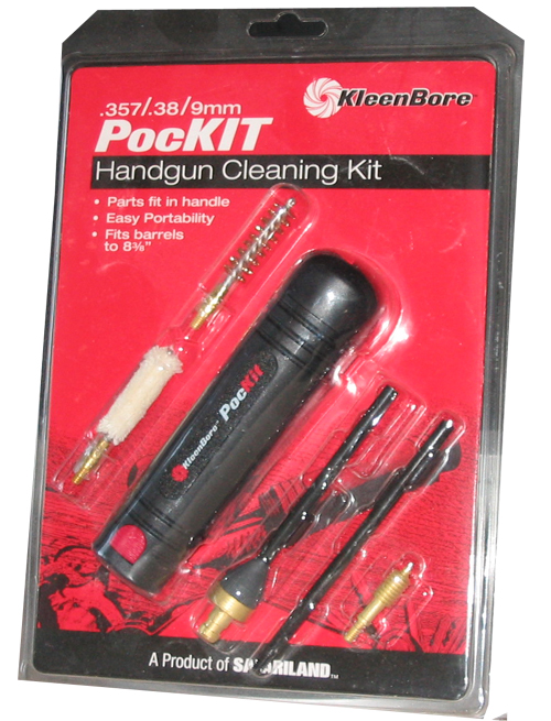 KleenBore PocKit .44 .45 Caliber Pistol Cleaning Kit