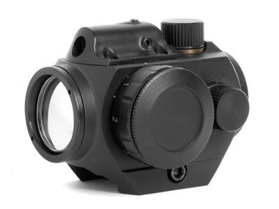 VISM Micro Green Dot Sight w/ Red Laser + Low Picatinny Mount - Click Image to Close