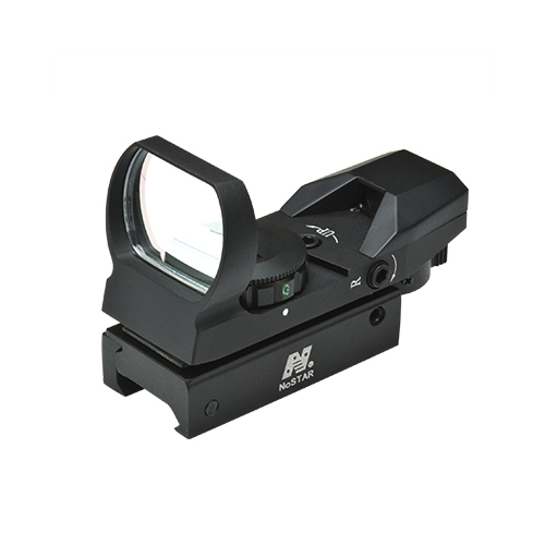 NcStar Reflex Sight With 4 Red/Green Reticles + Picatinny Mount