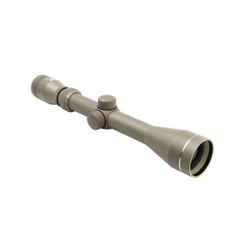 NcStar 3-9x40 Full Size Tan Color Rifle Scope w/ P4 Reticle