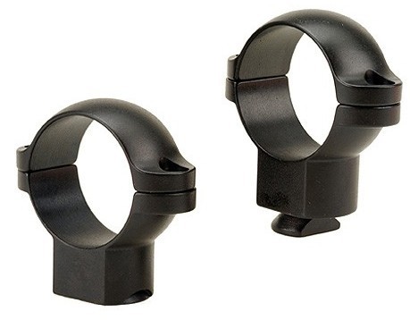 Leupold Standard 1 inch High STD Rings - Matte Black