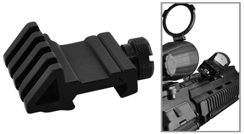 Tactical 45 Degree Offset Picatinny Accessory Rail Mount